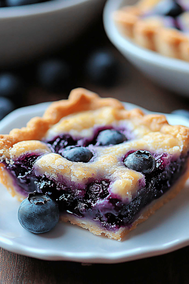 Blueberry Pie Bars