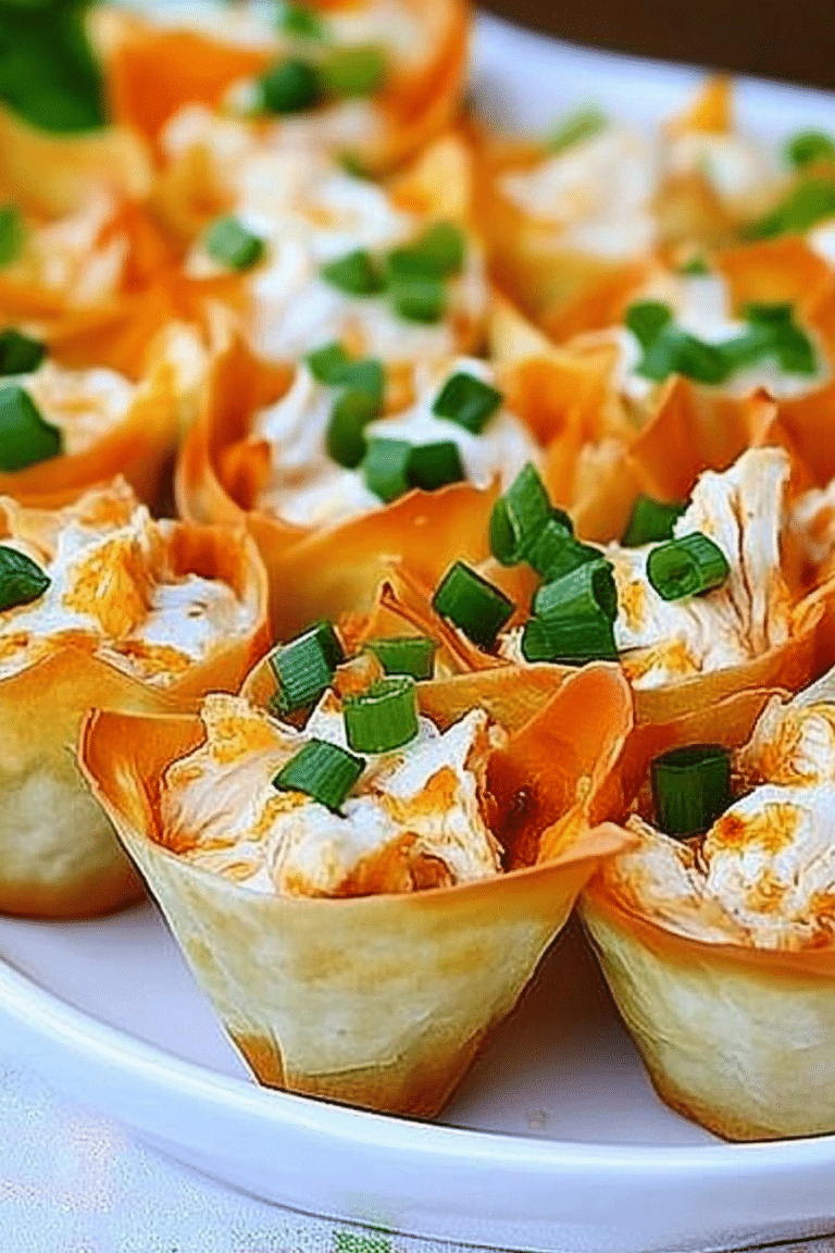 Buffalo Chicken Cups