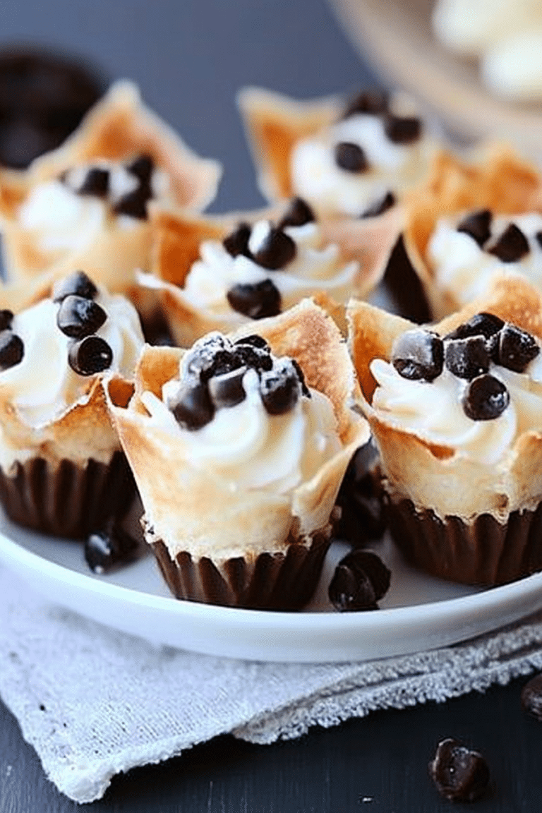 Cannoli Cups