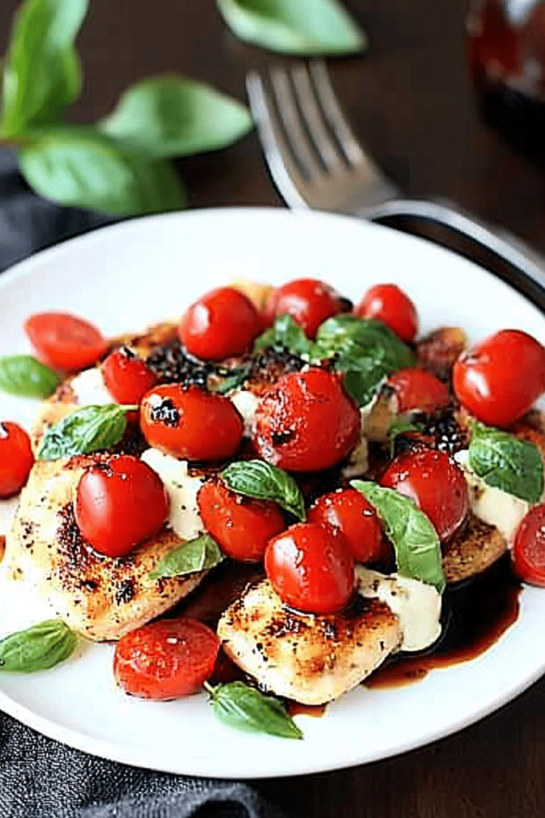 Chicken Caprese