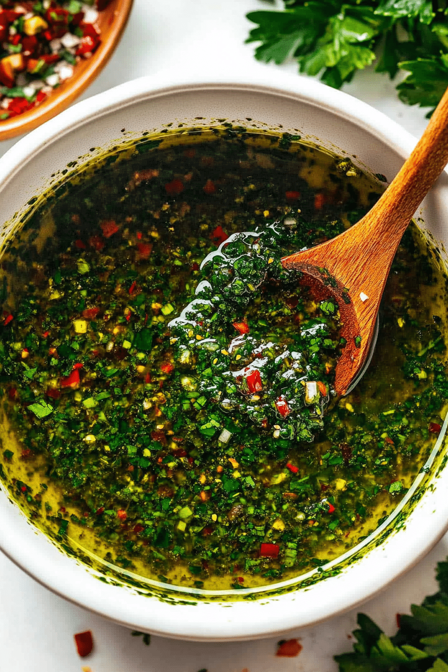 Chimichurri sauce