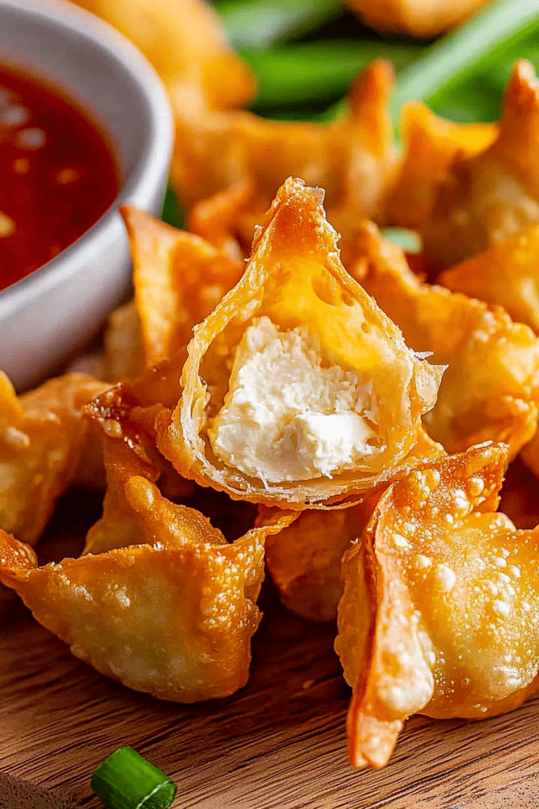 Cream Cheese Wontons