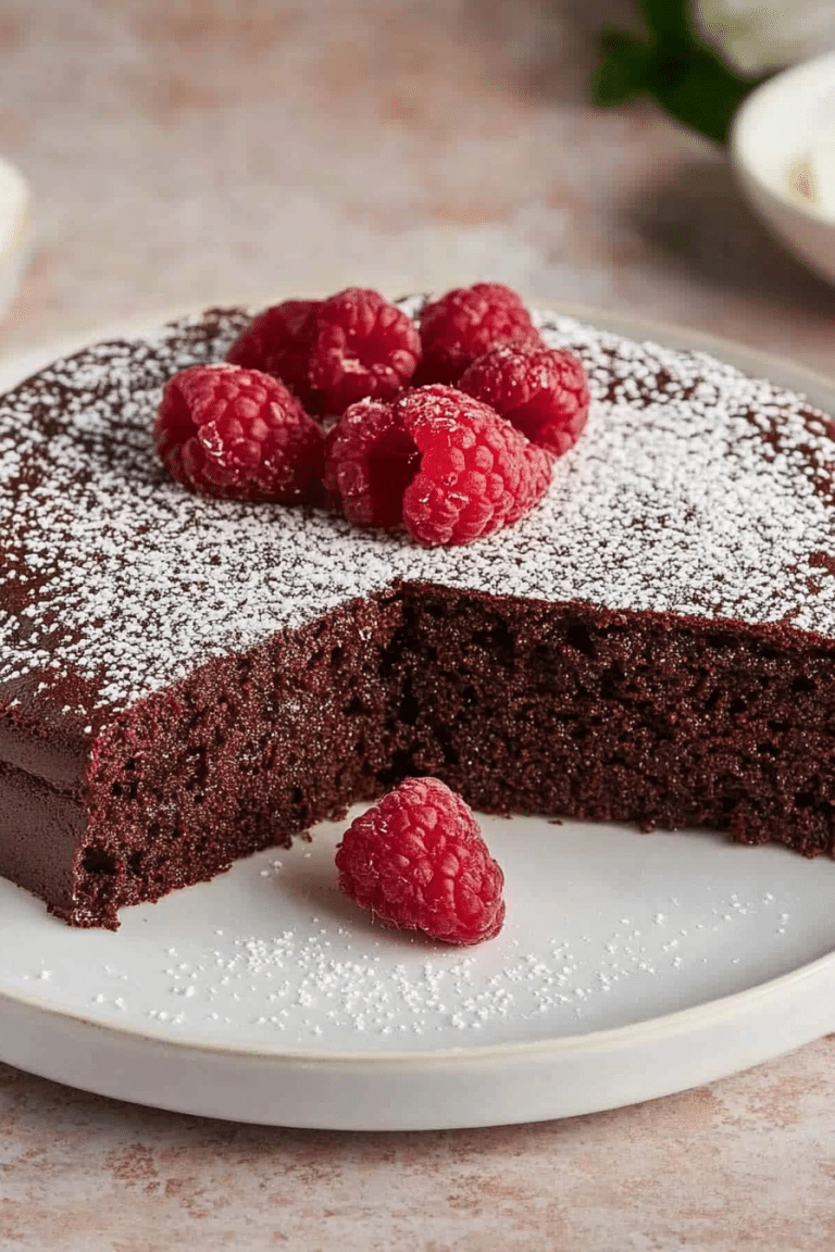 Flourless Chocolate Cake