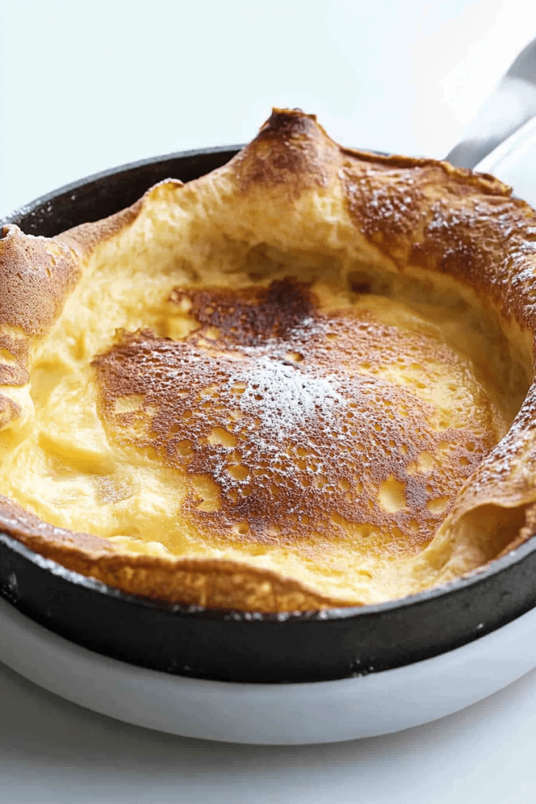 German pancake recipe