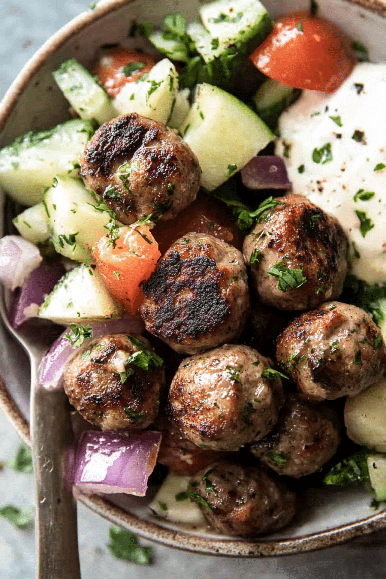 Greek meatballs