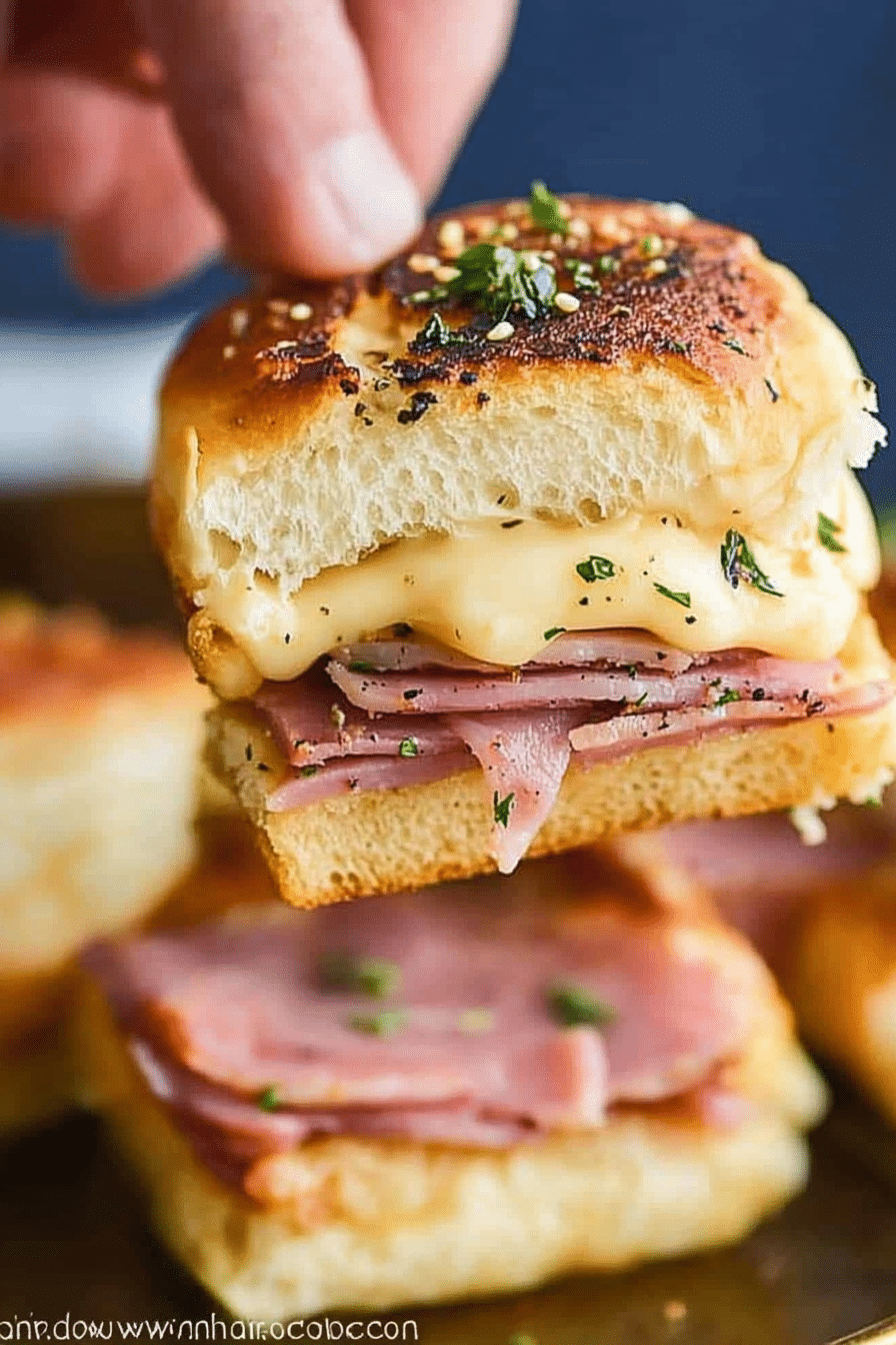 Ham and Cheese Sliders