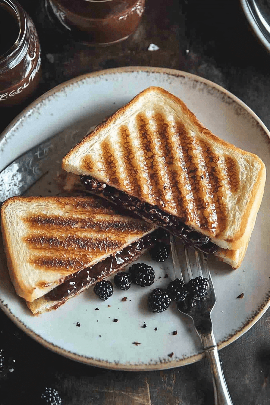 Nutella panini recipe