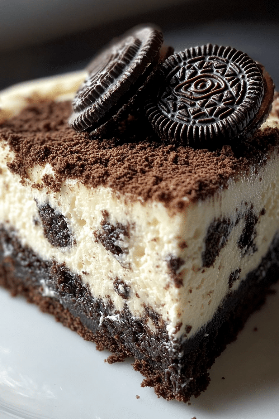 Oreo cheesecake recipe
