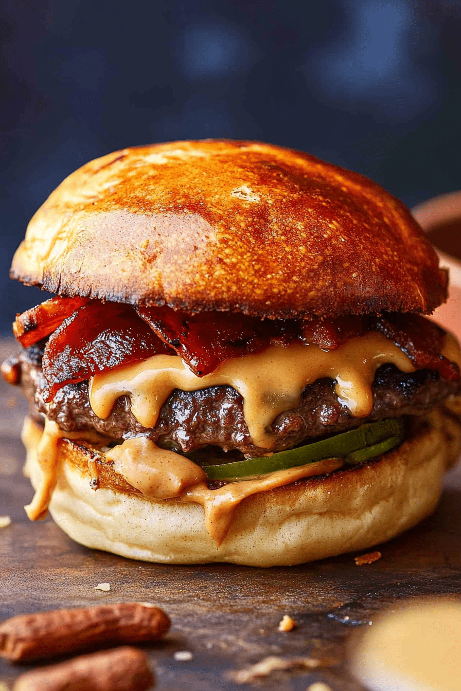 Peanut Butter Burgers