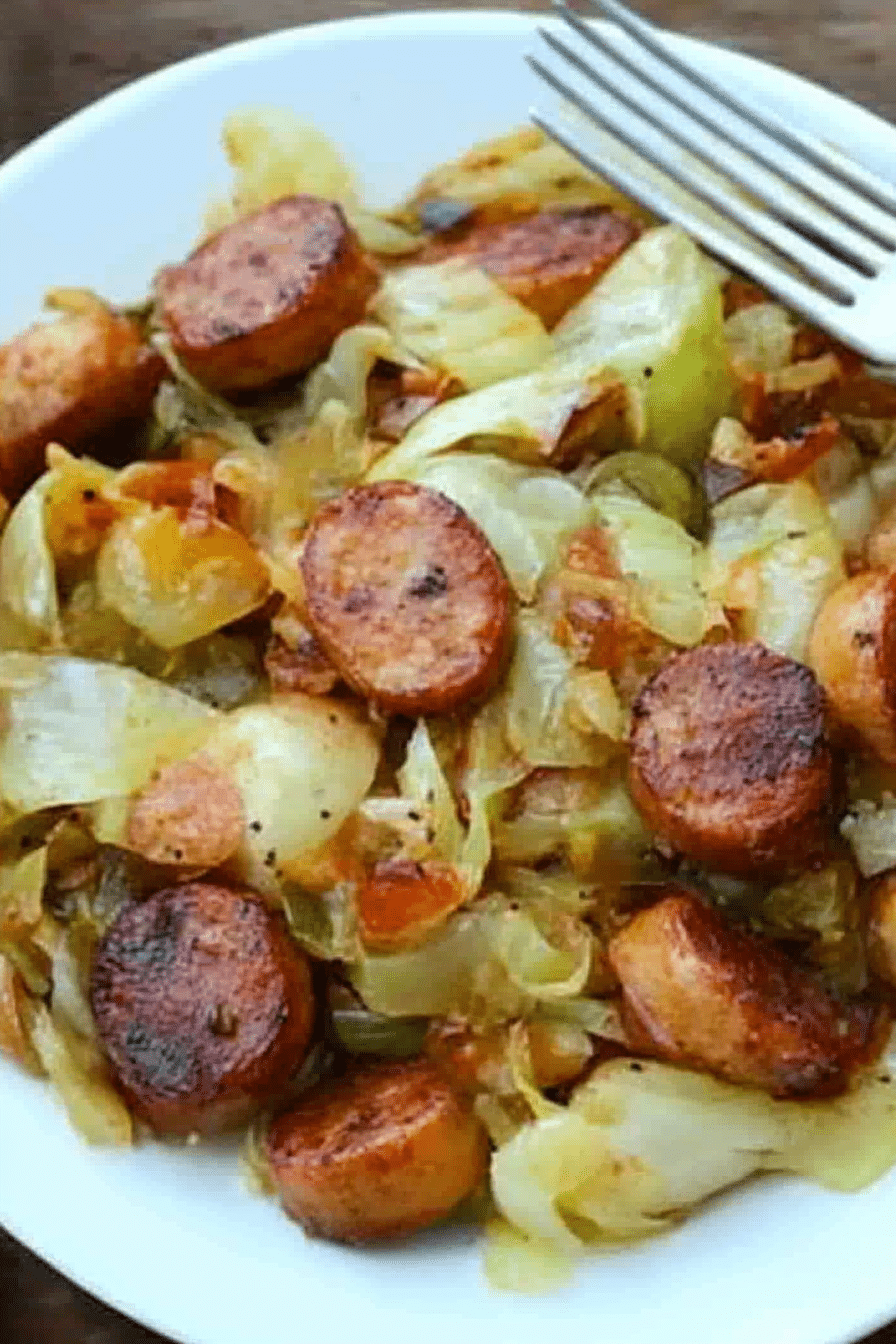 Sausage cabbage recipe