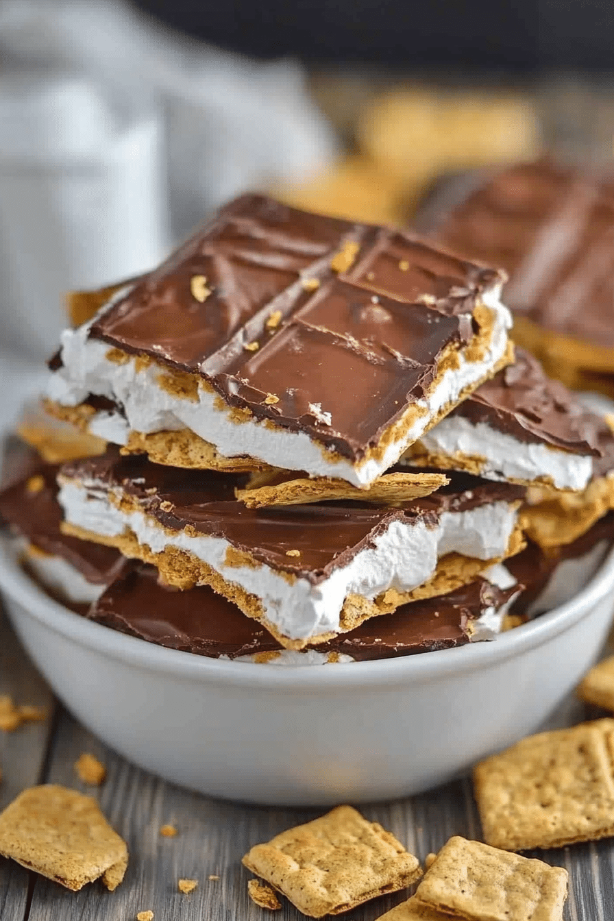 S'mores Bark Recipe