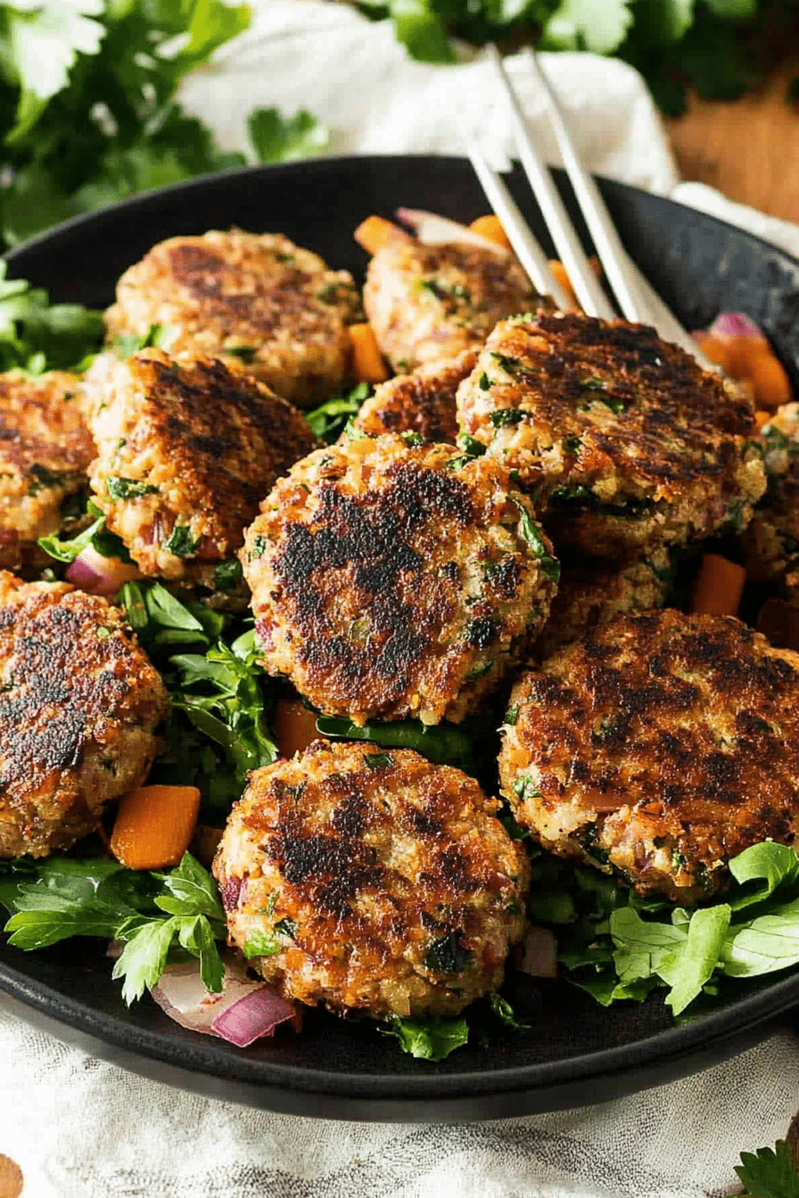Turkey and Vegetable Patties