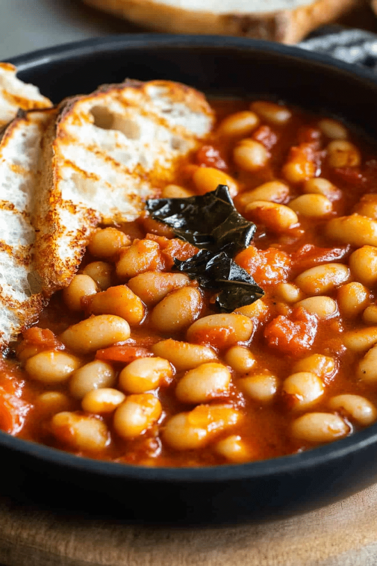 Tuscan Stewed Beans