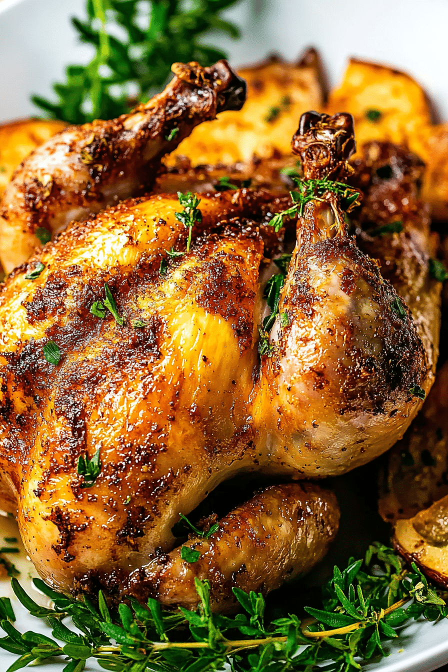air fryer cornish hen