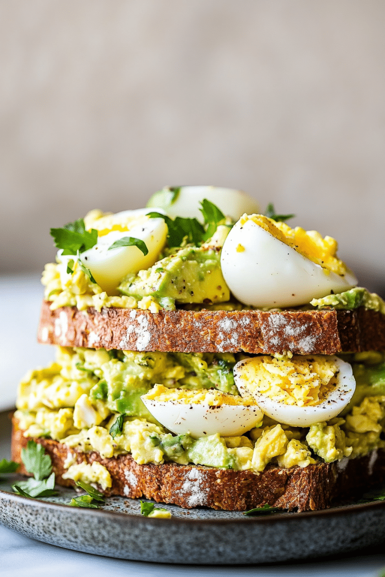 avocado egg salad