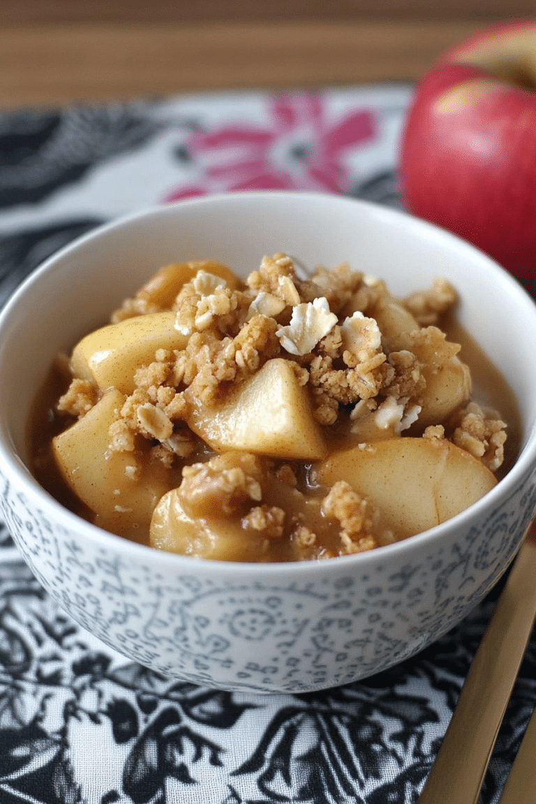 baked apple yogurt