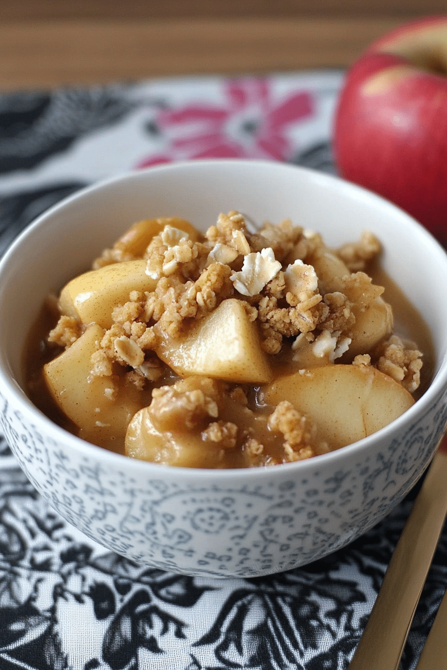 baked apple yogurt