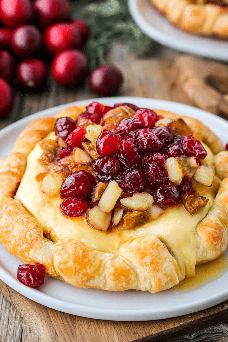 baked brie cranberry