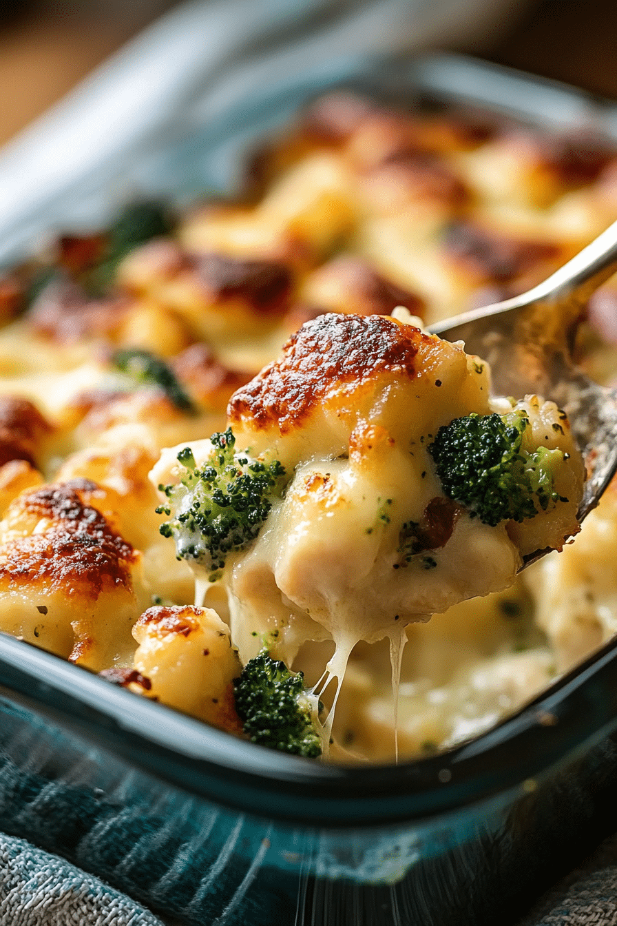 baked potato chicken broccoli
