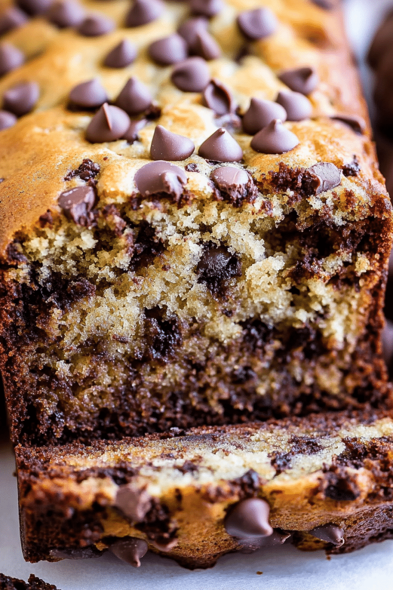 banana bread chocolate chip