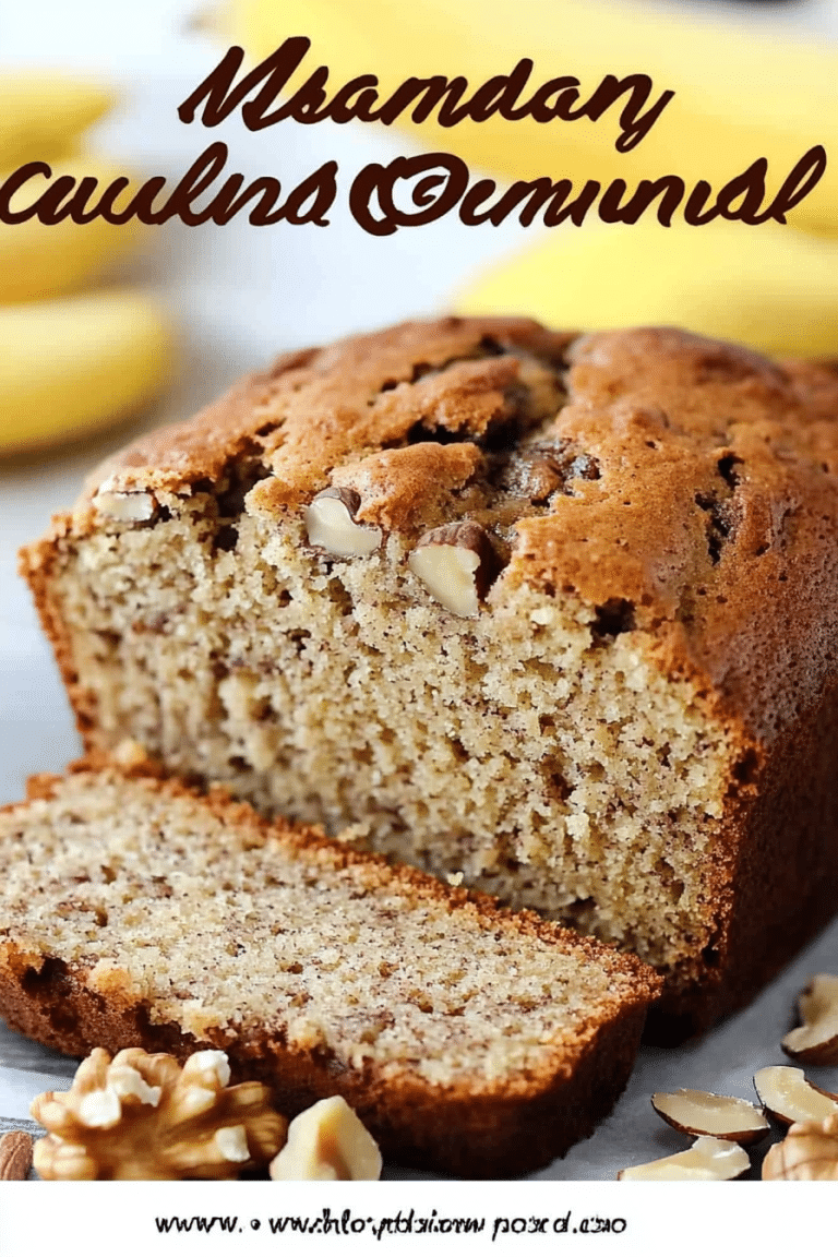 banana nut bread