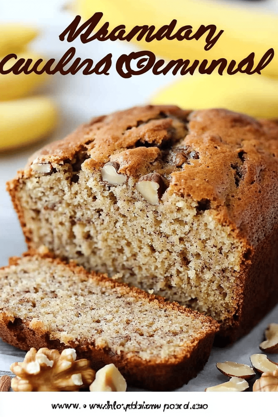 banana nut bread