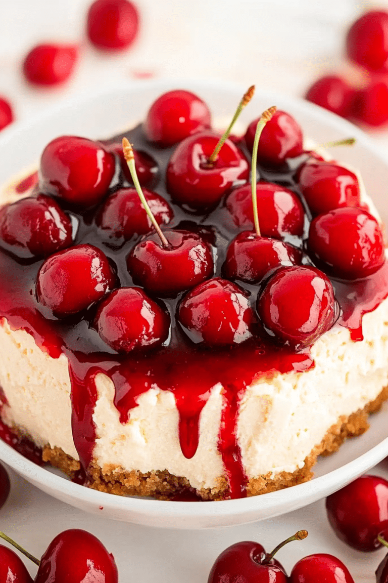 cherry cheesecake recipe