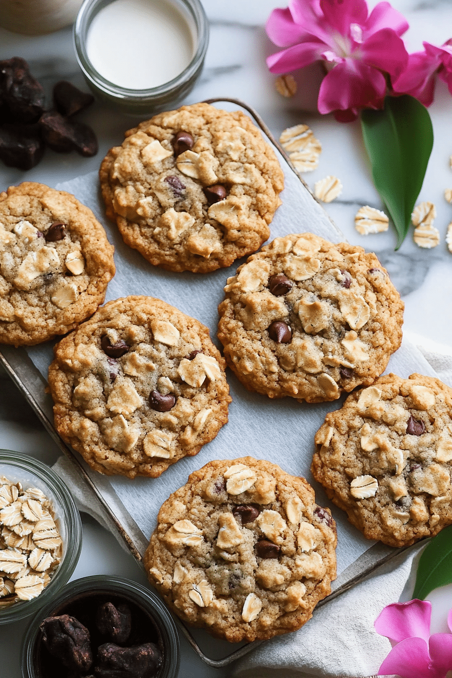 chewy oatmeal cookies