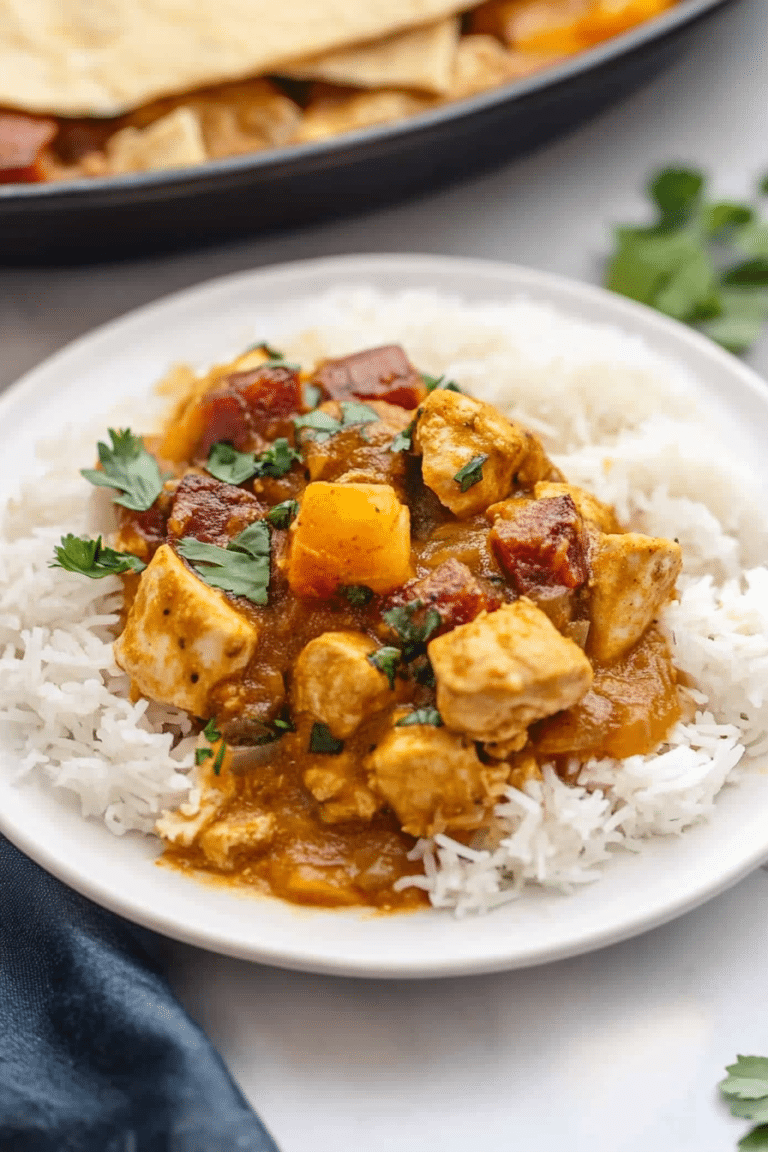 coconut curry chicken
