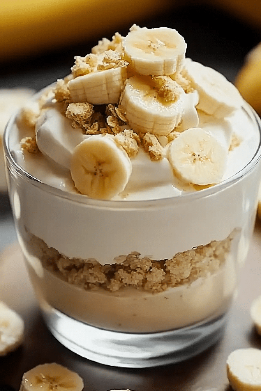 cottage cheese banana pudding