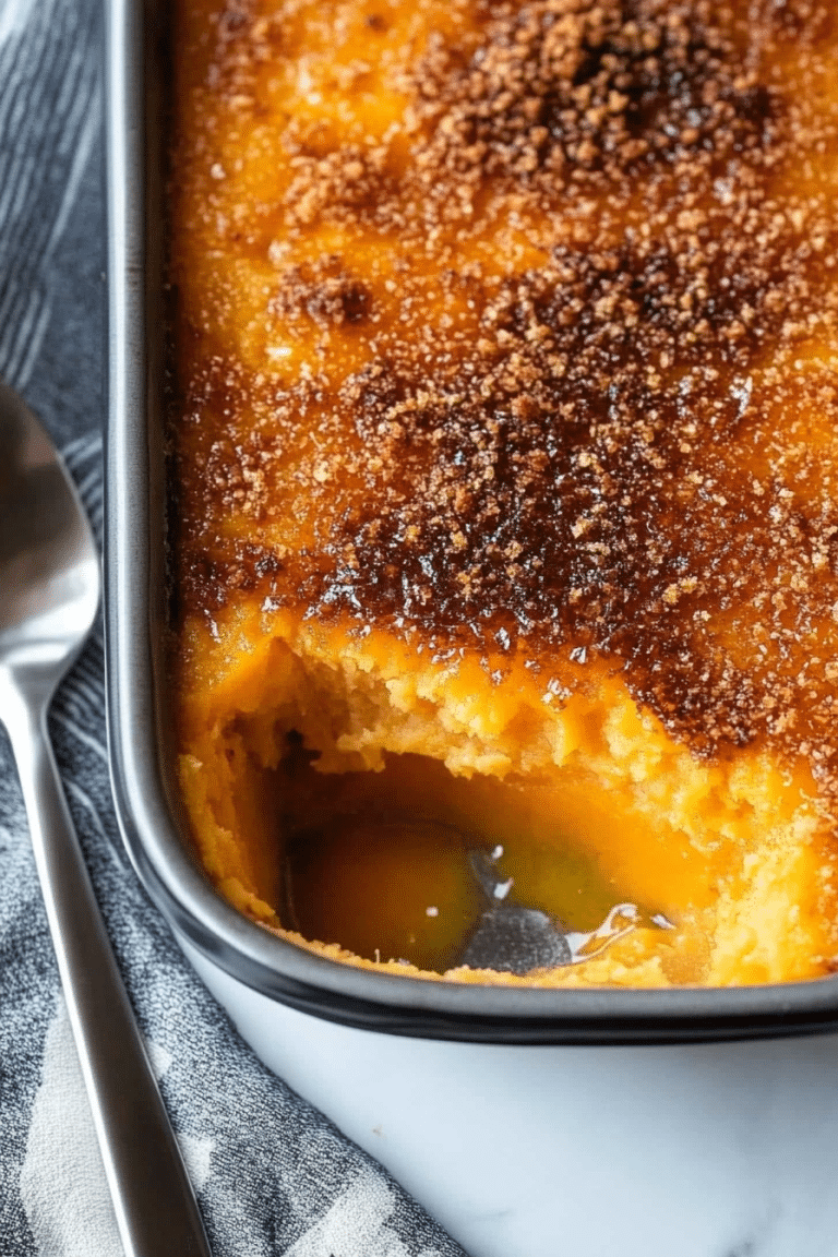 creme brulee sweet potatoes
