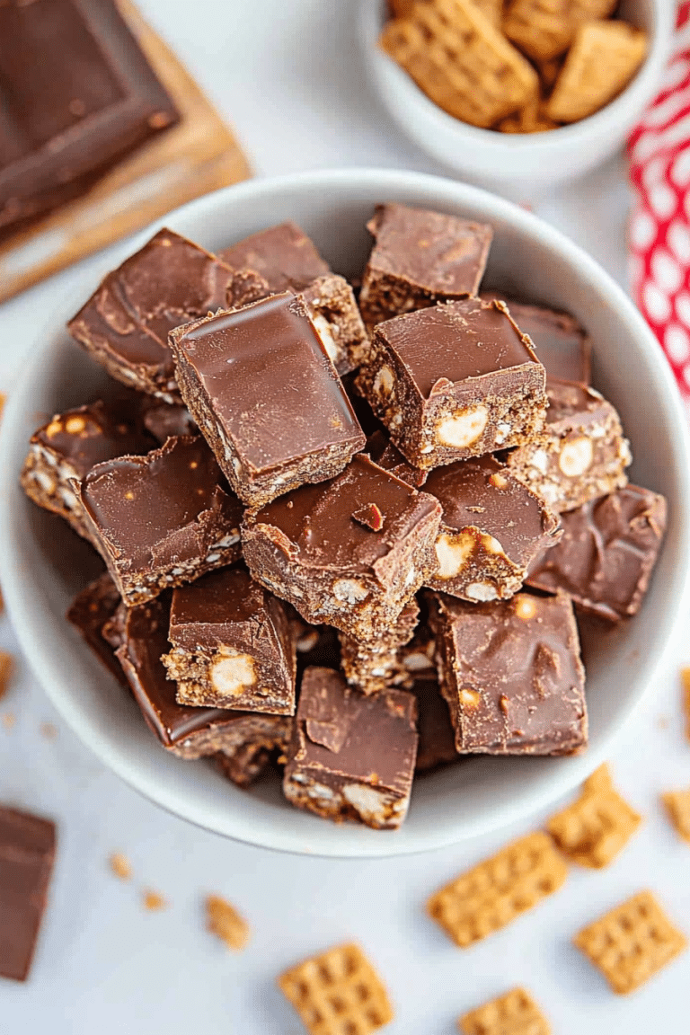 easy chocolate wafer candy