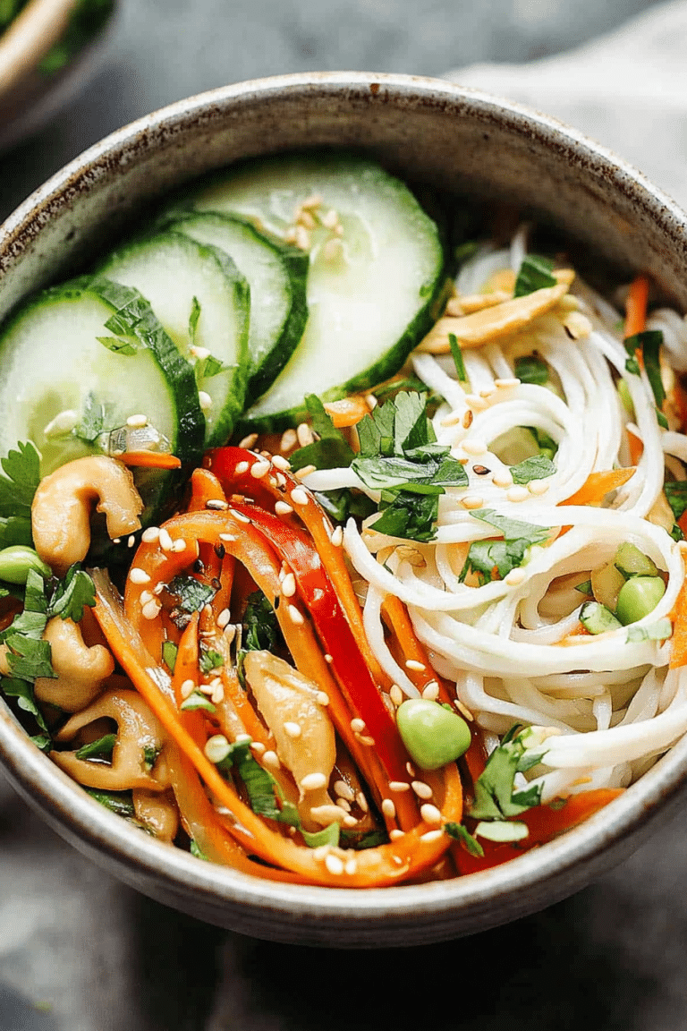 easy spring roll bowls