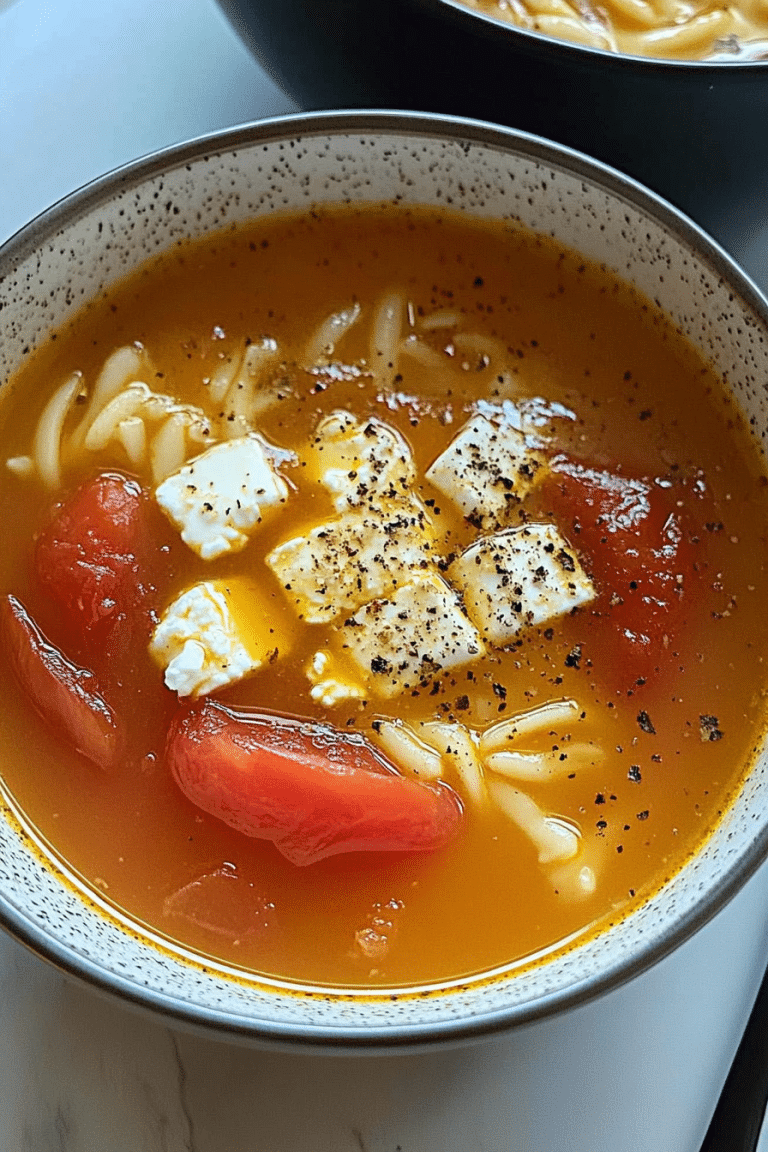 feta tomato soup
