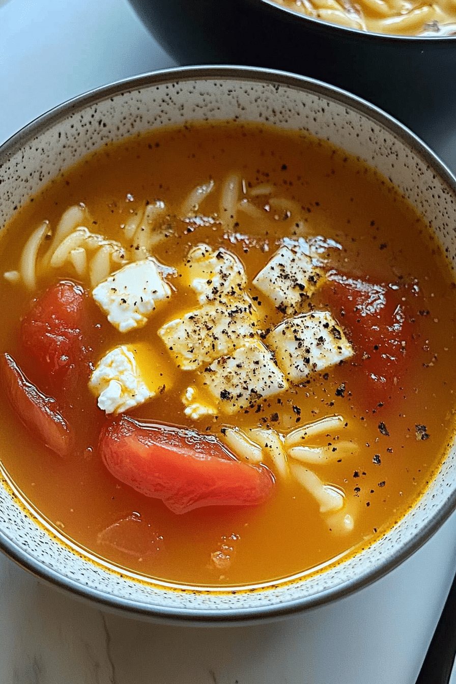 feta tomato soup