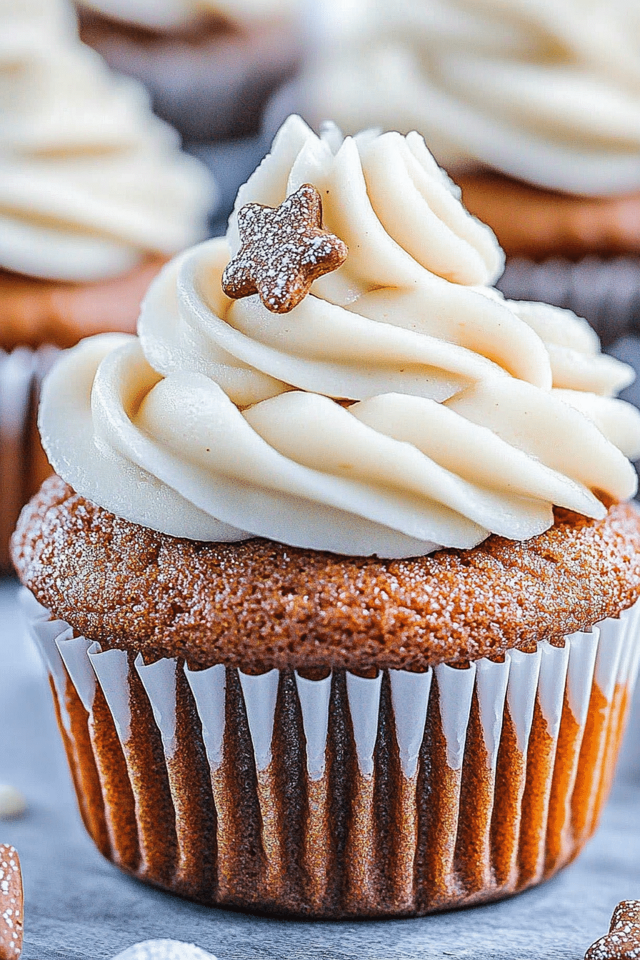 gingerbread cupcake recipe