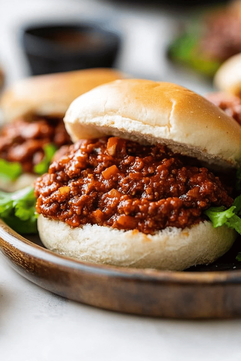 healthy sloppy joes
