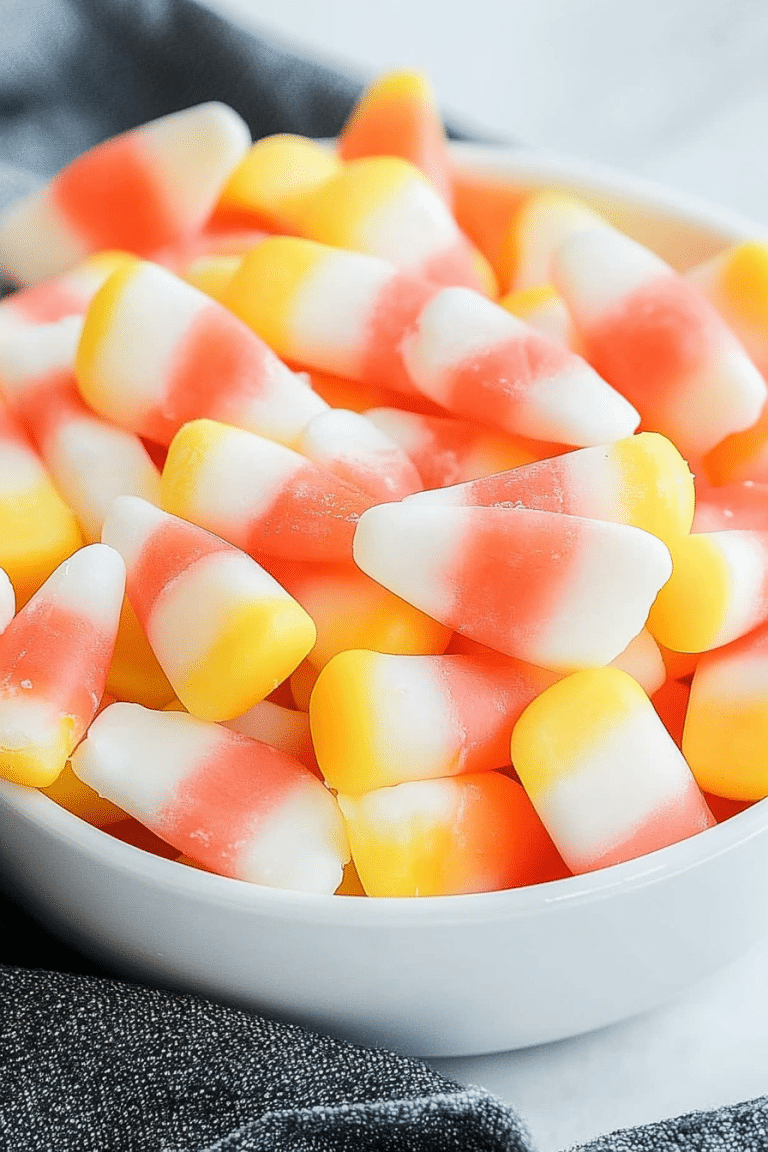 homemade candy corn recipe