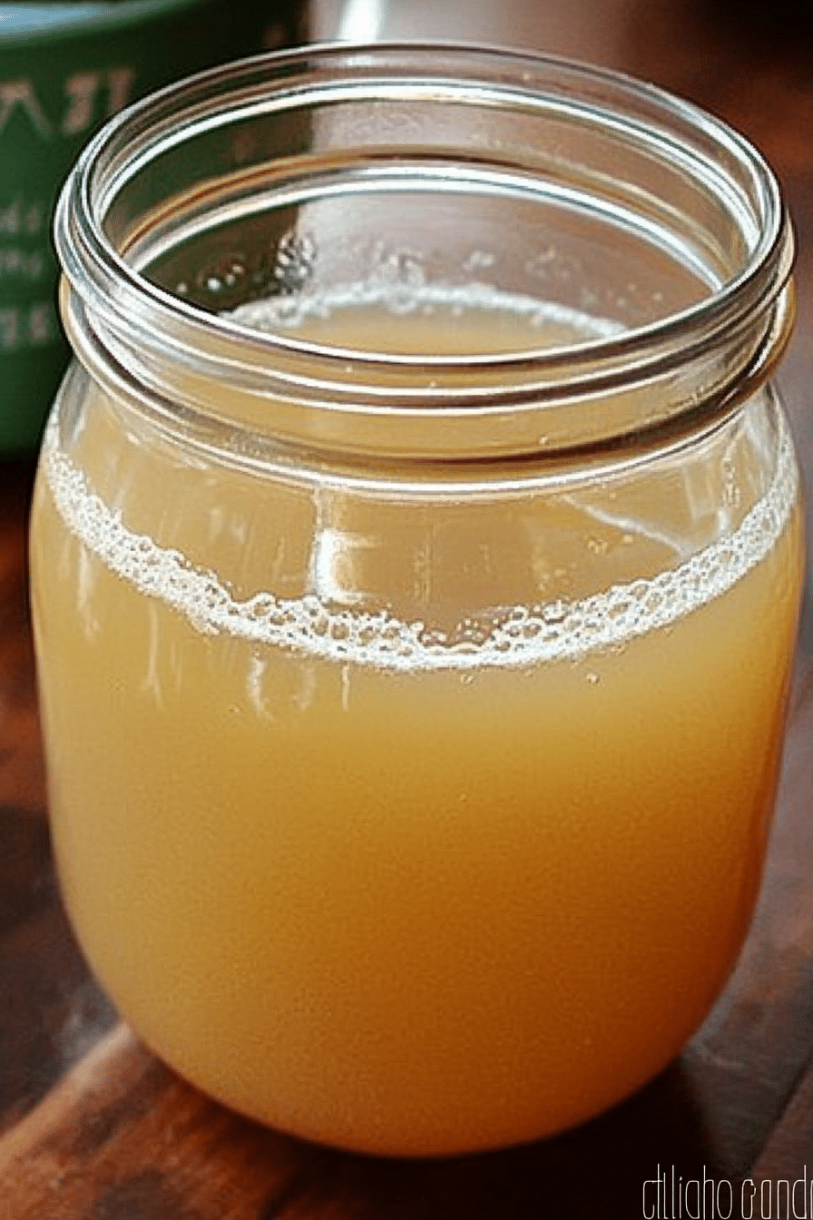 homemade chicken broth