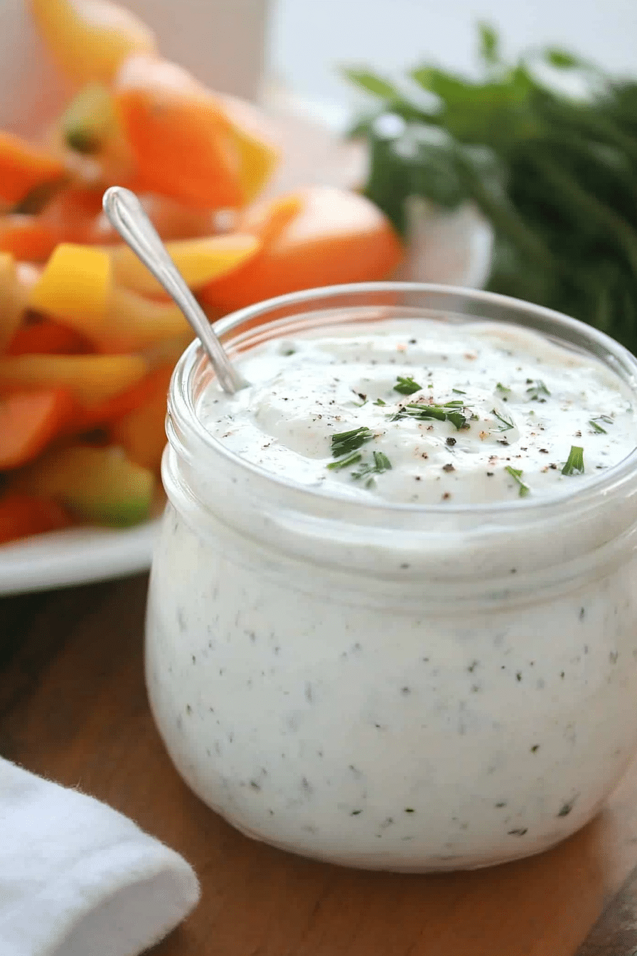 homemade ranch dressing