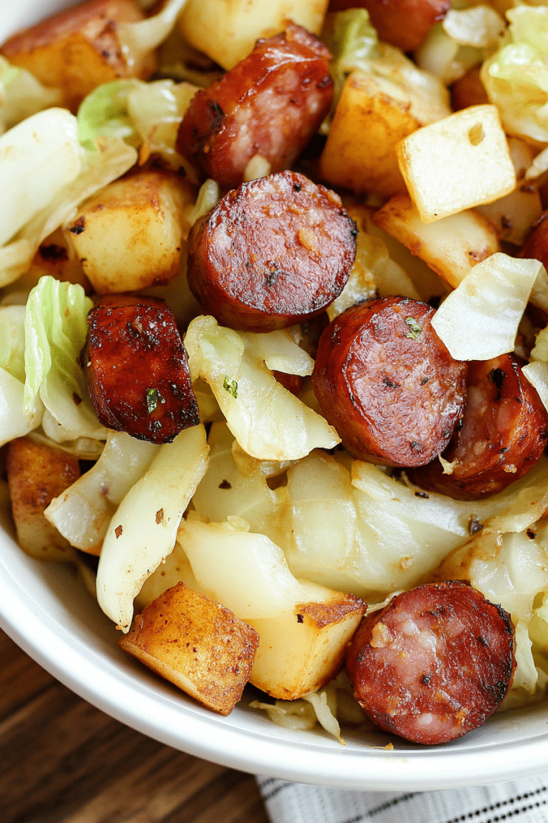 kielbasa cabbage potato