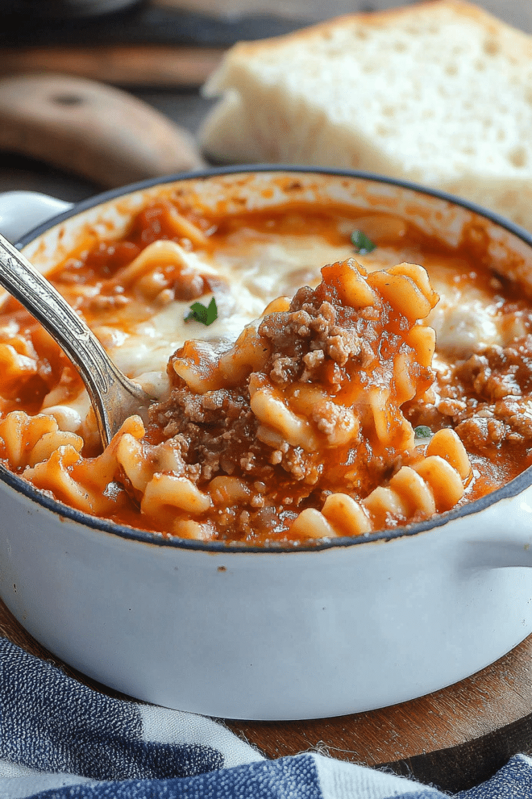 lasagna soup