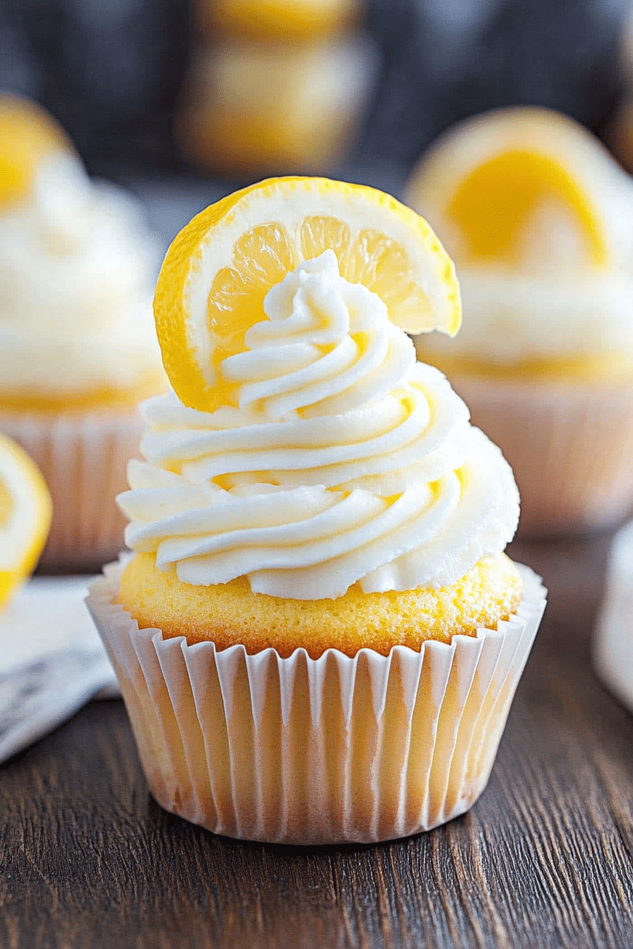 lemon cupcakes