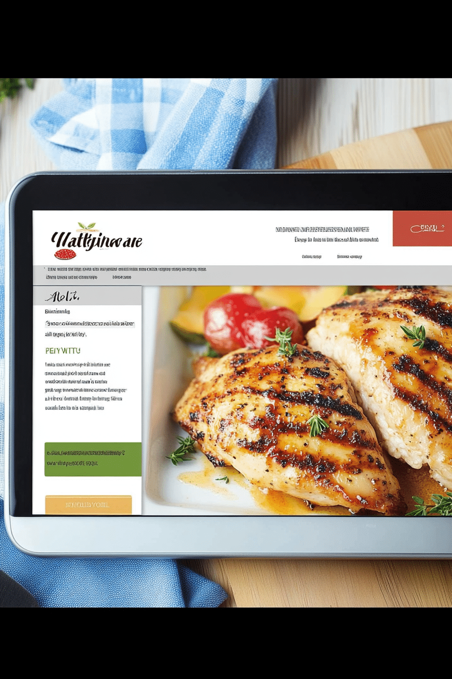 maple mustard chicken