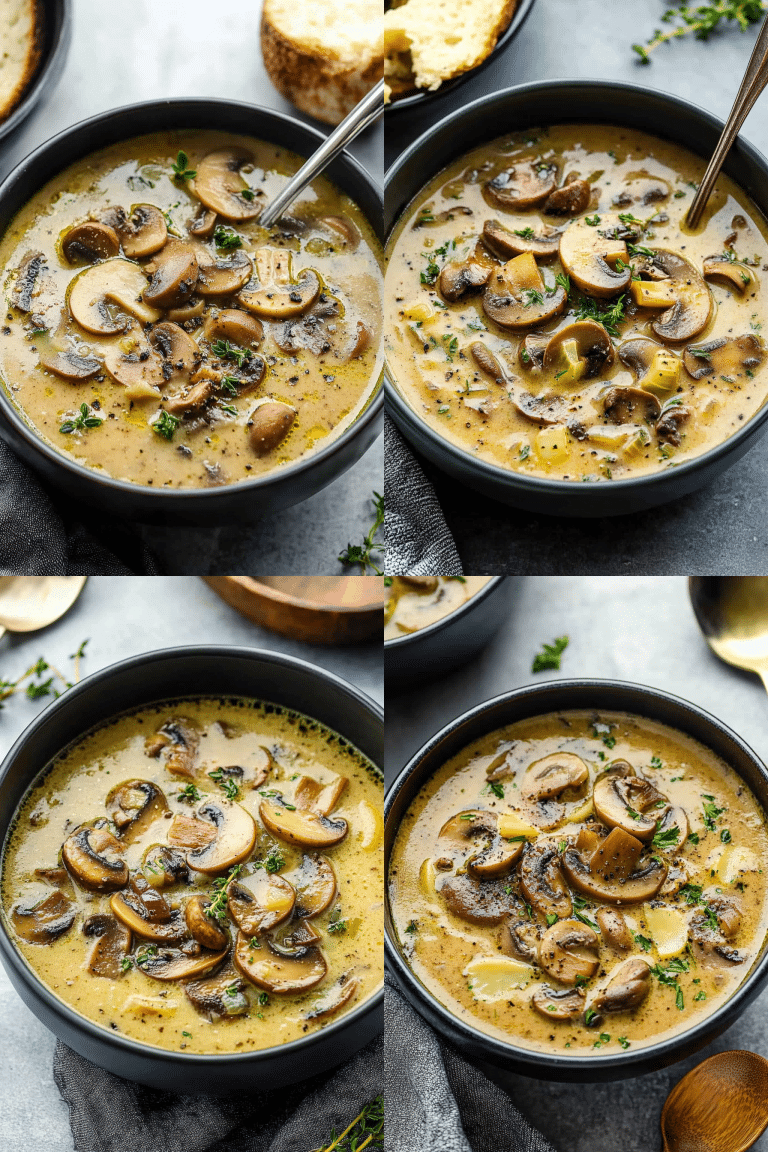 mushroom soup recipe