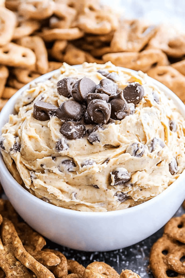 peanut butter cookie dough dip