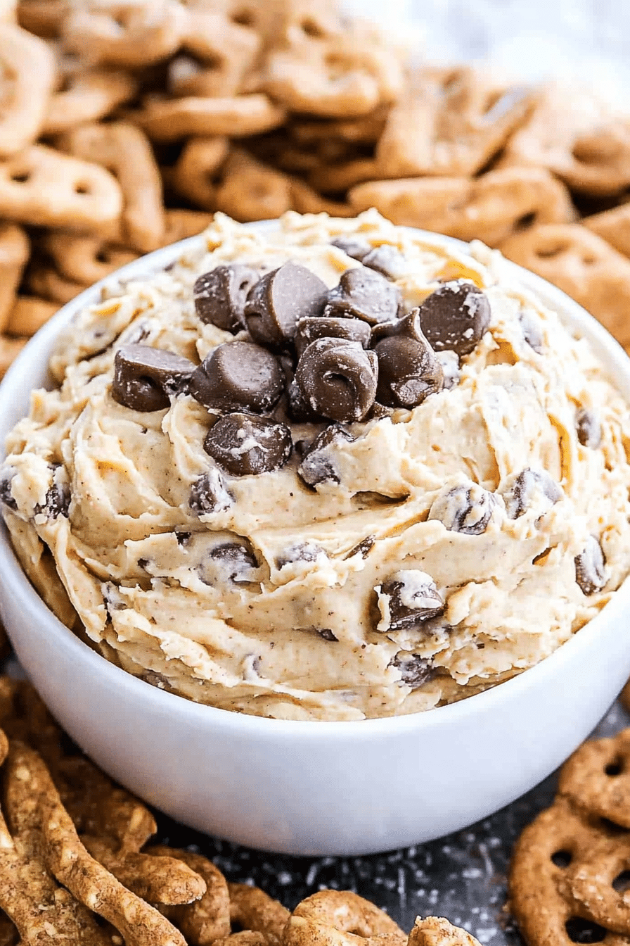 peanut butter cookie dough dip