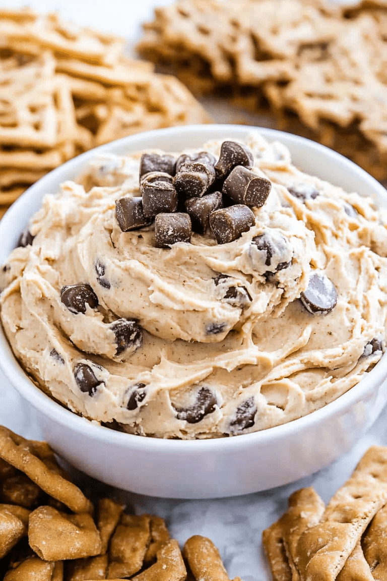 peanut butter cookie dough dip