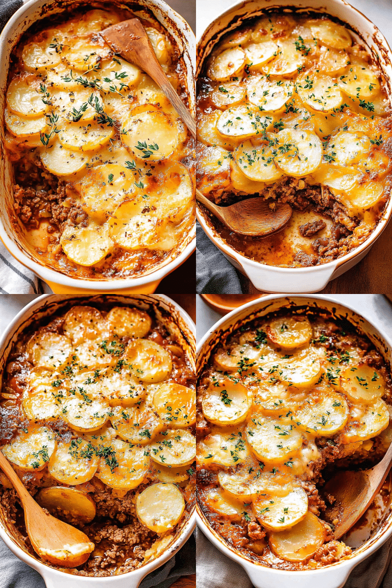 potato beef casserole