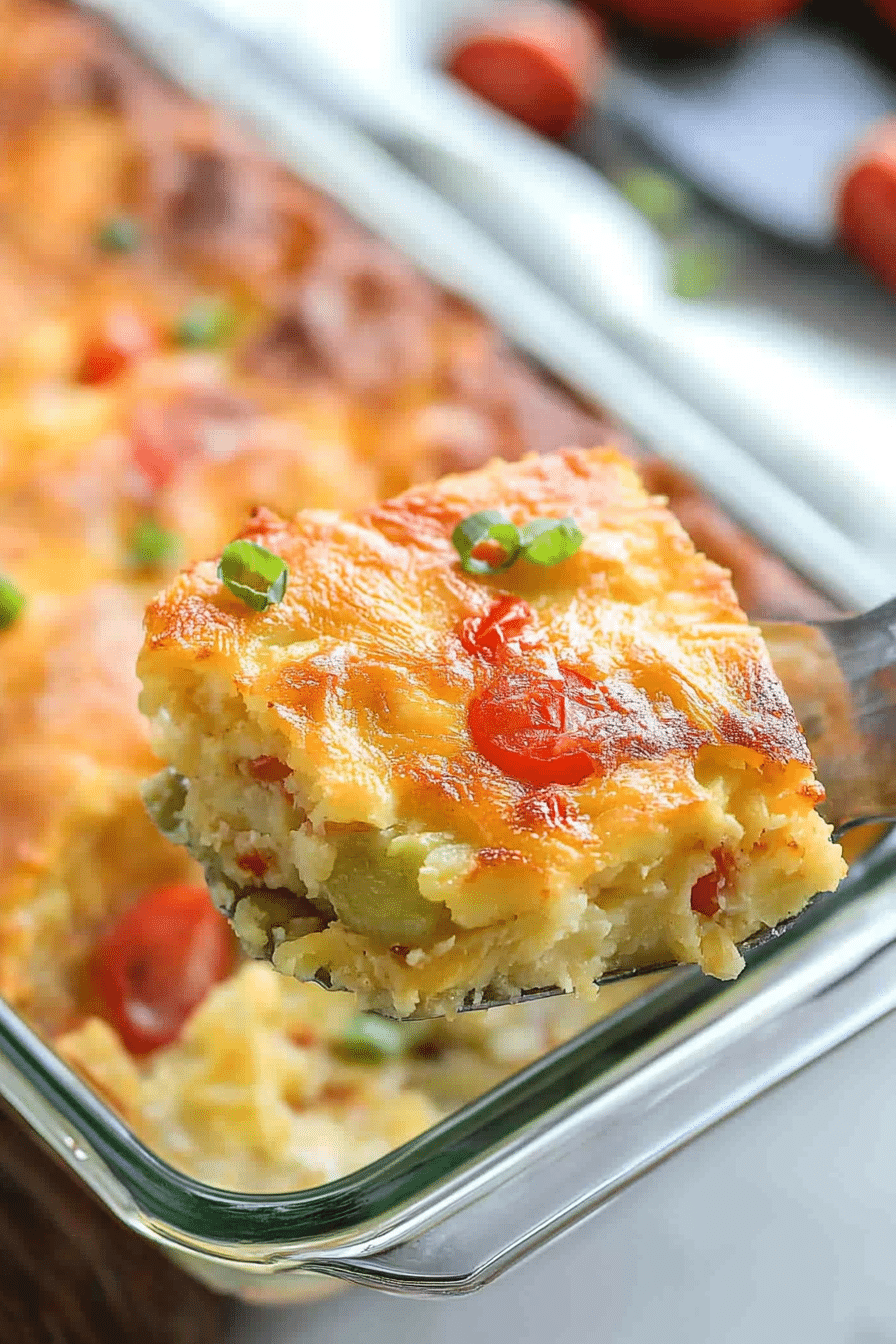 potato egg casserole
